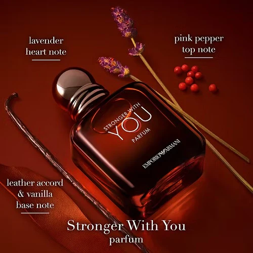 Emporio Armani Stronger With You 100ml Parfum Spray - Image 4